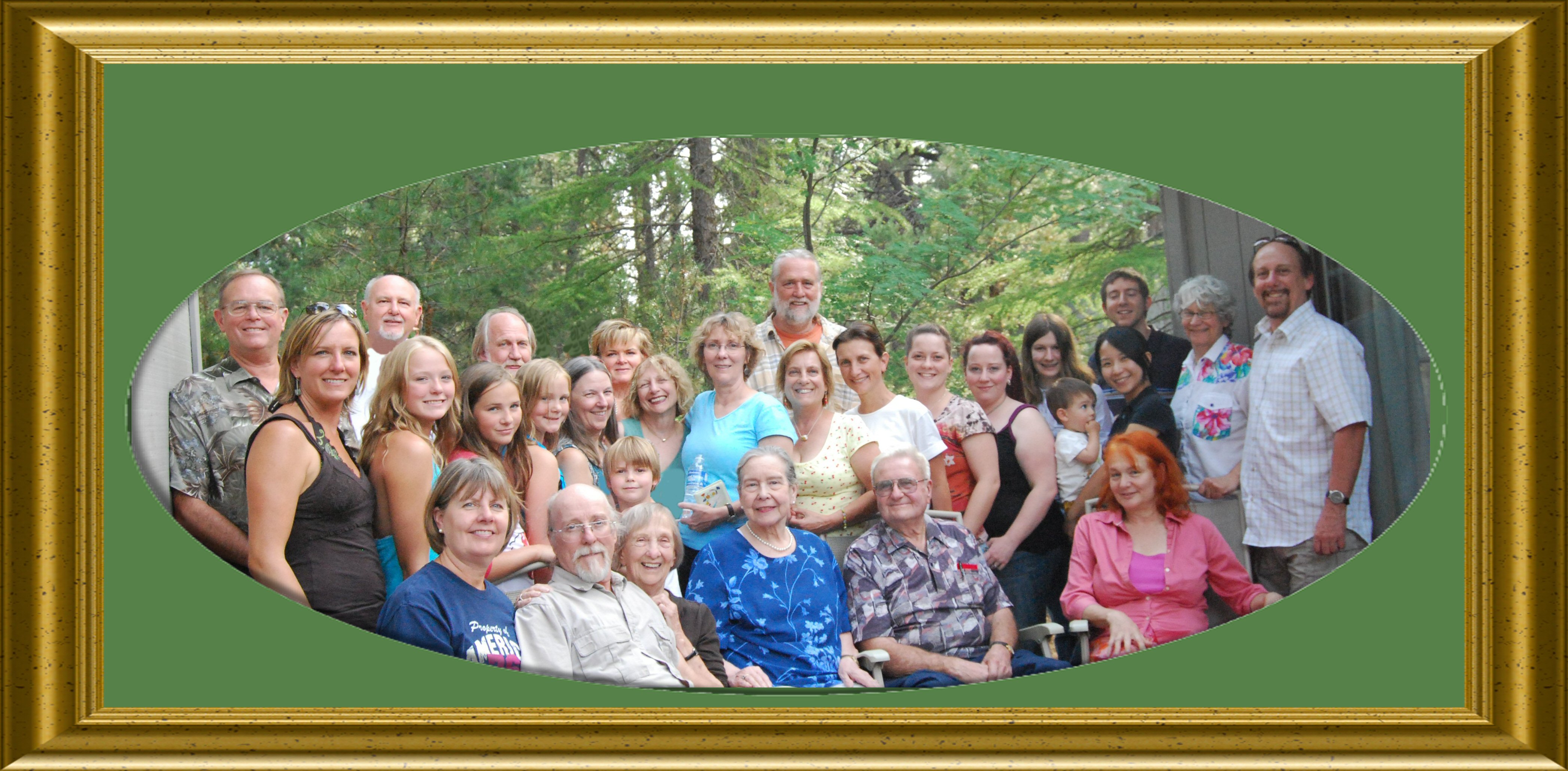 Family Reunion, Sunriver, Oregon Aug.23 2008